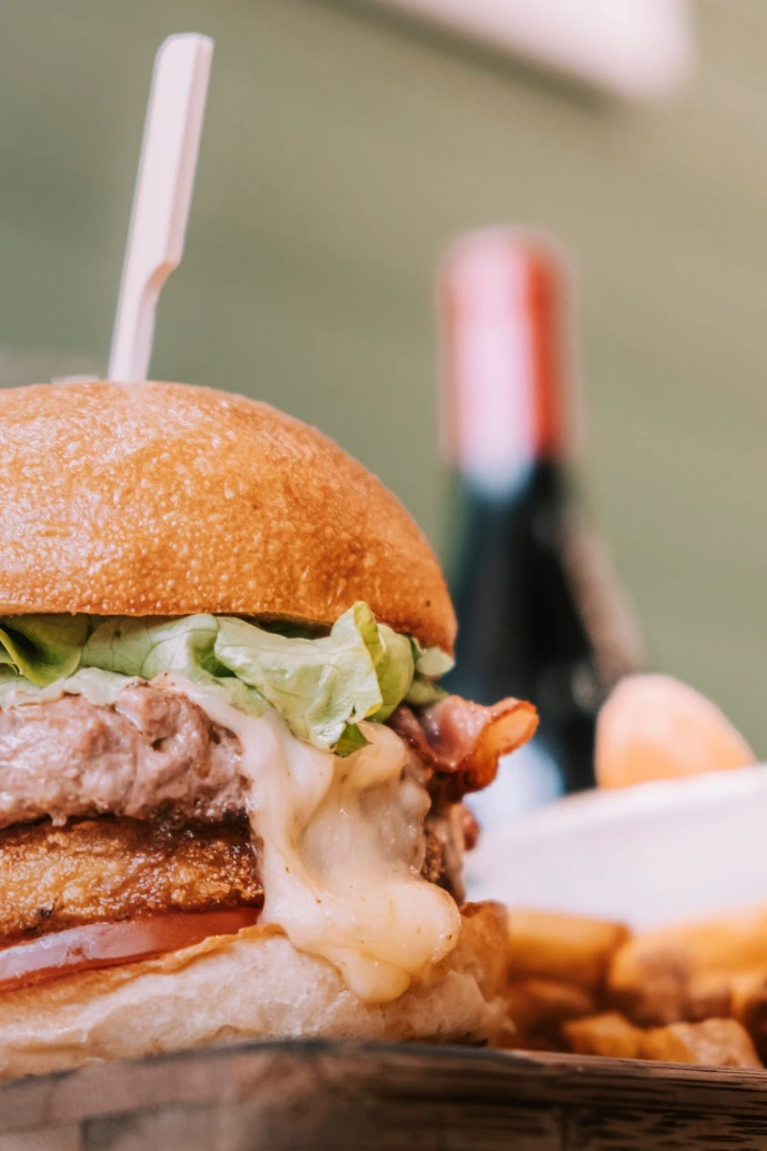 Burger gourmand